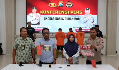 Polisi-Berhasil-Ungkap-Kasus-Curanmor-di-Pamekasan-5-Tersangka-Diamankan